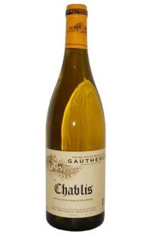 Вино Domaine Gautheron Chablis AOC Домэн Готрон Шабли 2017 750 мл