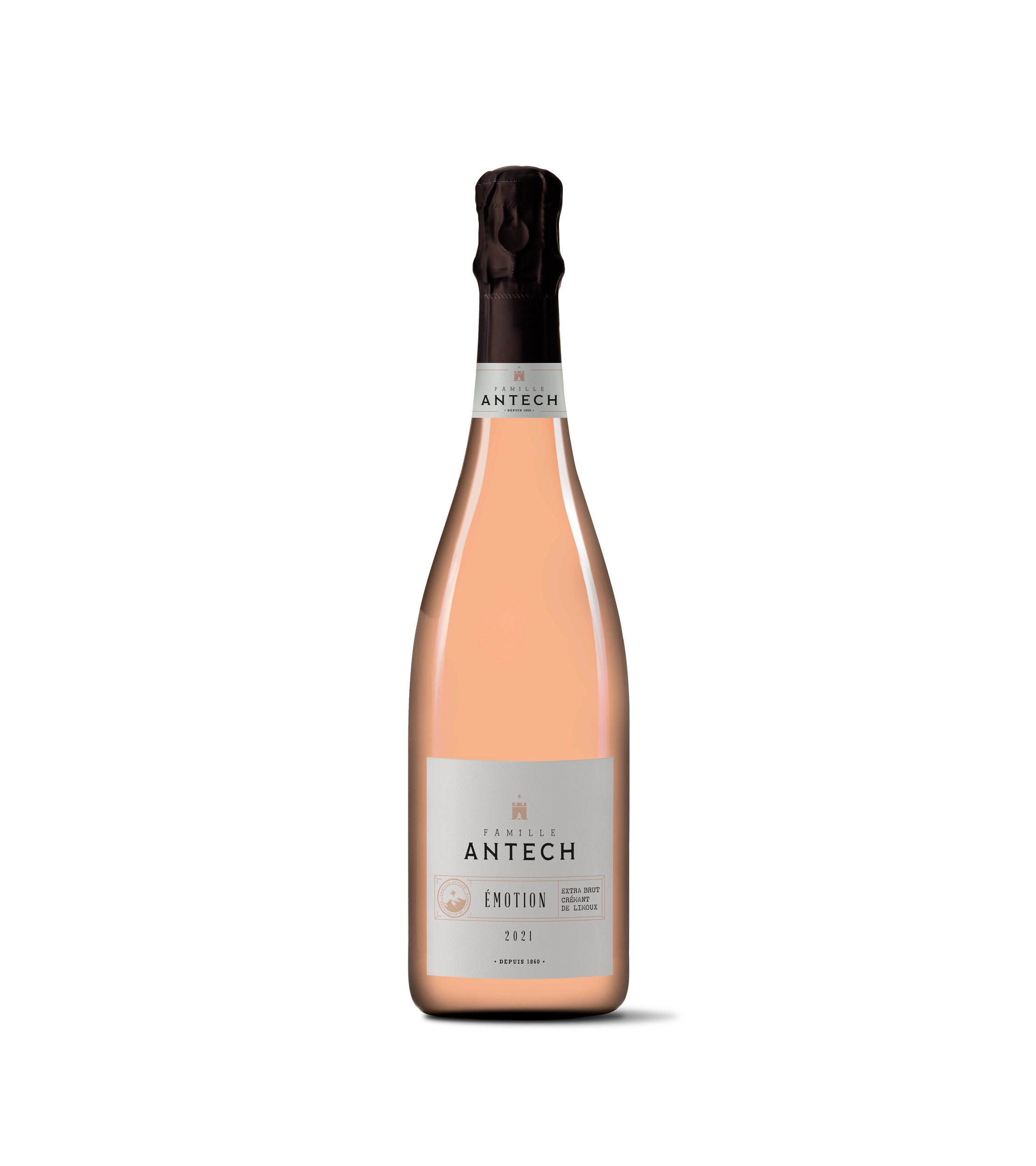 Игристое вино Antech Cremant de Limoux Rose Pure Emotion Brut gift box  750 мл