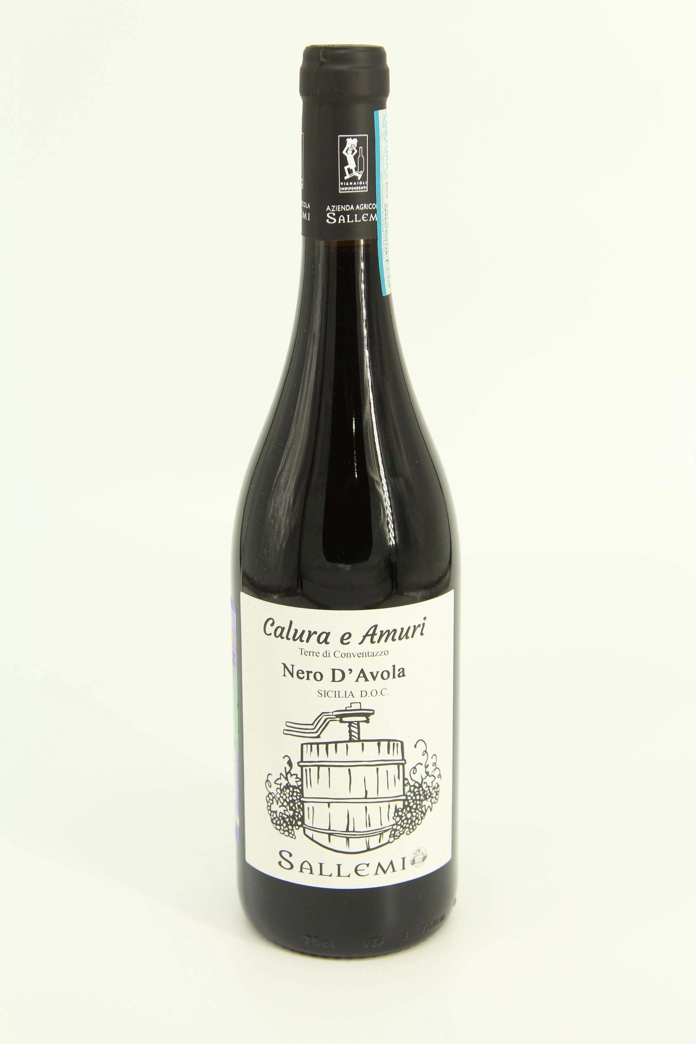 Вино Sallemi Calura e Amuri Nero d'Avola 2017 750 мл 13,5%