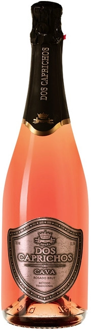 Игристое вино Dos Caprichos Cava Brut  Rosado  750 мл