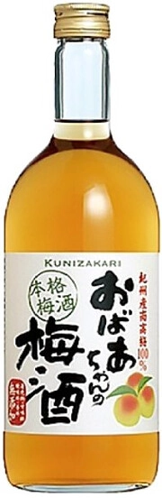 Сливовая настойка Kunizakari Obachan no Umeshu Кунизакари Обасан Умэсю 720 мл