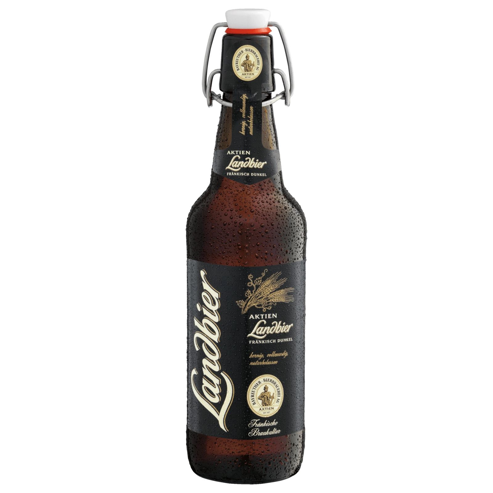 Пиво  Bayreuther Original Landbier Dunkel  Байройтер Орижинал Лендбир Дункель 500 мл