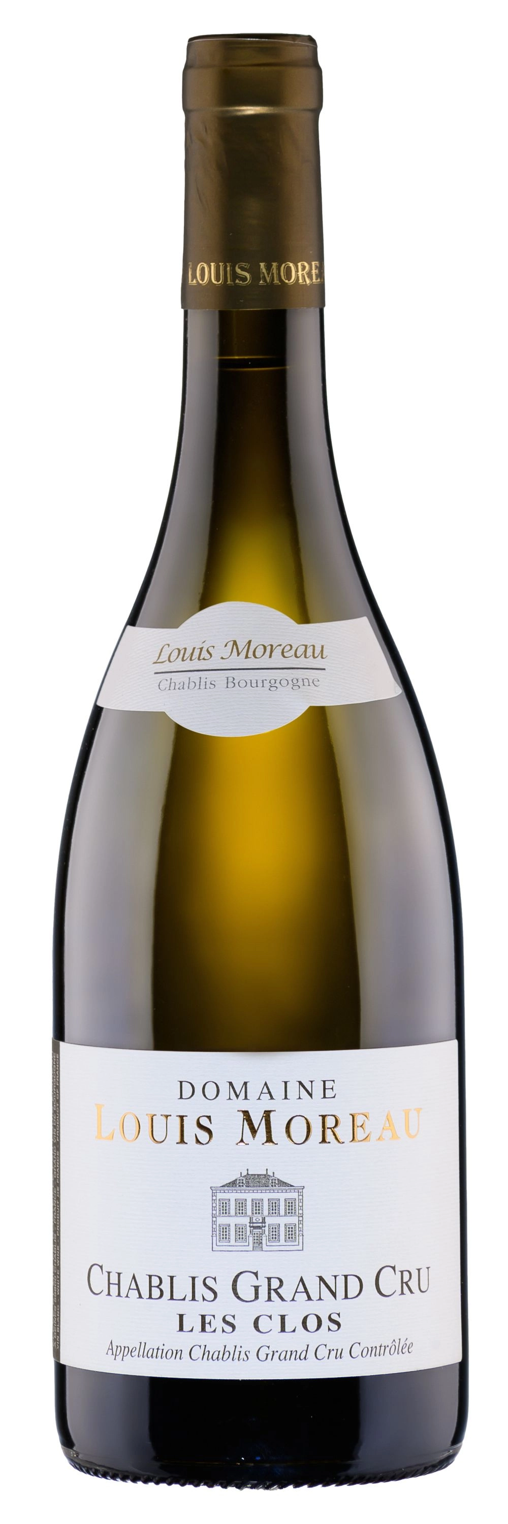 Вино Domaine Louis Moreau Chablis Grand Cru Les Clos 2019 750 ml 13%