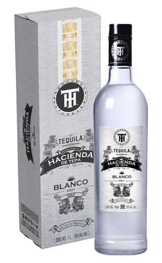Текила Hacienda de Tepa Blanco   gift box  750 мл 35%