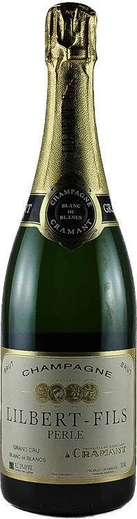 Шампанское Lilbert-Fils Perle  Brut Blanc de Blancs Grand Cru Cramant Champagne AOC Лильбер-Фис Перле Брют Блан де Блан Гран Крю Краман Шампань  750 мл