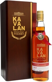 Виски Kavalan Solist Manzanilla Single Cask Strength  56,3%gift box   700 мл
