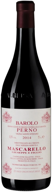Вино Mascarello Barolo Santo Stefano di Perno DOCG Маскарелло Бароло Санто Стефано ди Перно 2017 750 мл