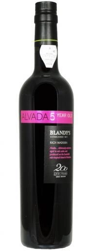 Мадера Madeira Wine Company Blandy's Alvada Rich 5 y.o. Madeira  500 мл
