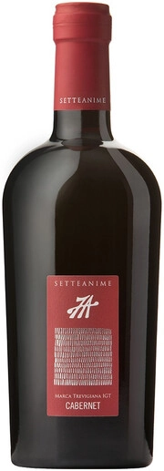Вино Setteanime Cabernet Marca Trevigiana IGT Сеттеаниме Каберне 2018 750 мл