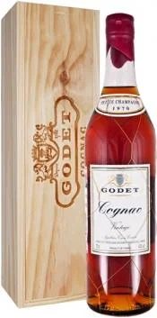 Коньяк Godet Vintage  Petite Champagne AOC  Годе Винтаж Пти Шампань 1970 700 мл