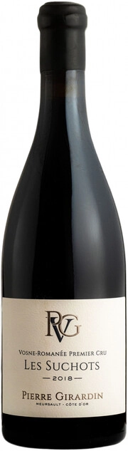 Вино Domaine Pierre Girardin  Vosne-Romanee 1er Cru  Les Suchots  AOC    2018 750 мл  13,5%