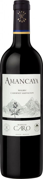 Вино Bodegas Caro  Amancaya Malbec-Cabernet Sauvignon   2018 750 мл 14,5%