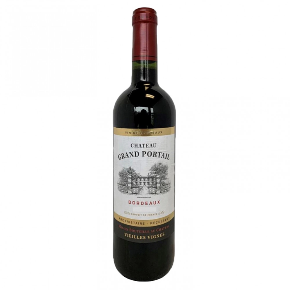 Вино Chateau Grand Portail Bordeaux AOP red dry   2018 750 мл