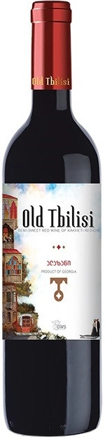 Вино  Старый Тбилиси Супрули красное Old Tbilisi Supruli Red 750 мл