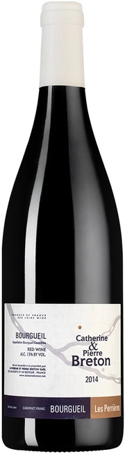 Вино Catherine & Pierre Breton Bourgueil Les Perrieres  AOC  2020  750 мл