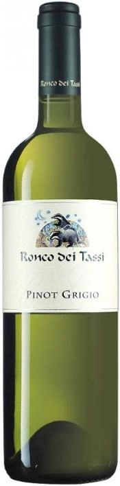 Вино Ronco dei Tassi  Pinot Grigio  Collio DOC Ронко дей Тасси  Пино Гриджио  2018   750 мл