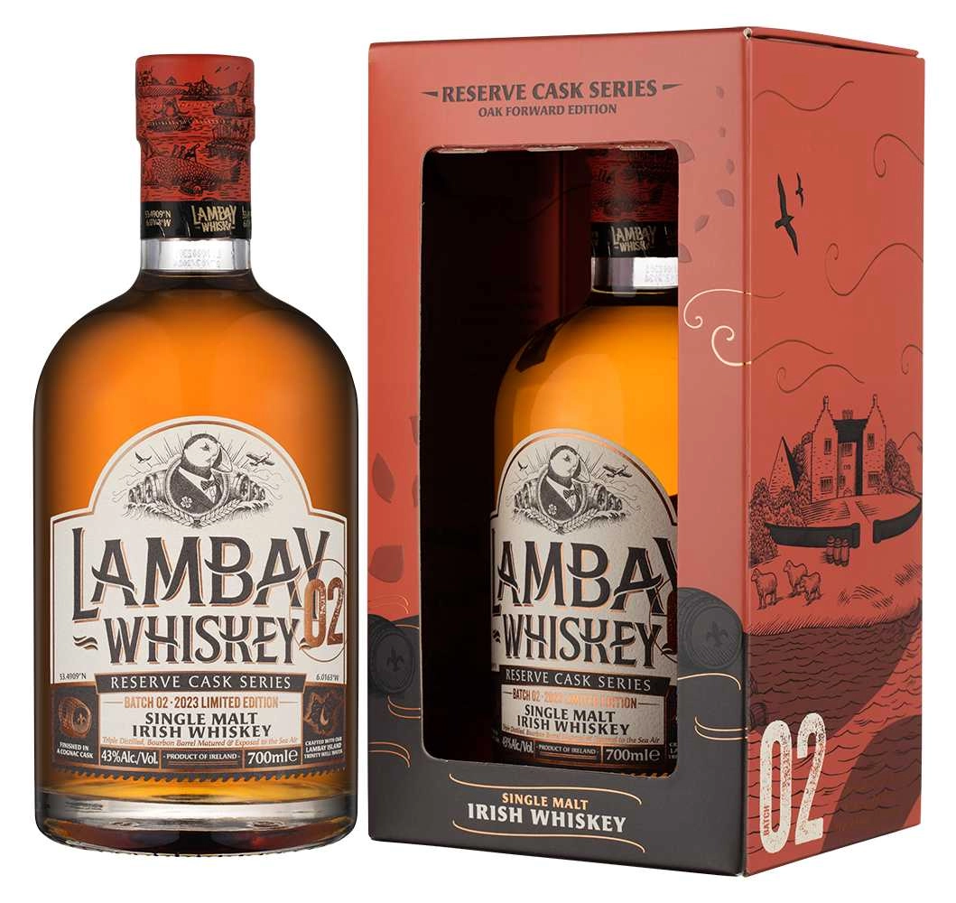 Виски Lambay Single Malt Irish Whiskey в подарочной упаковке  700 мл