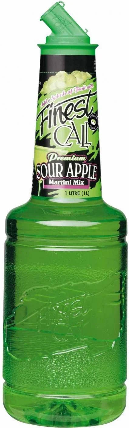 Сироп Finest Call Sour Apple  Файнест Кол Сауэр Эппл  1000 мл