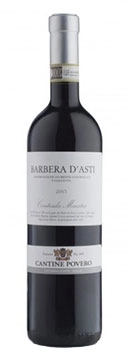 Вино Cantine Povero Barbera d’Asti DOCG Contrada Maestra  2021 750 мл