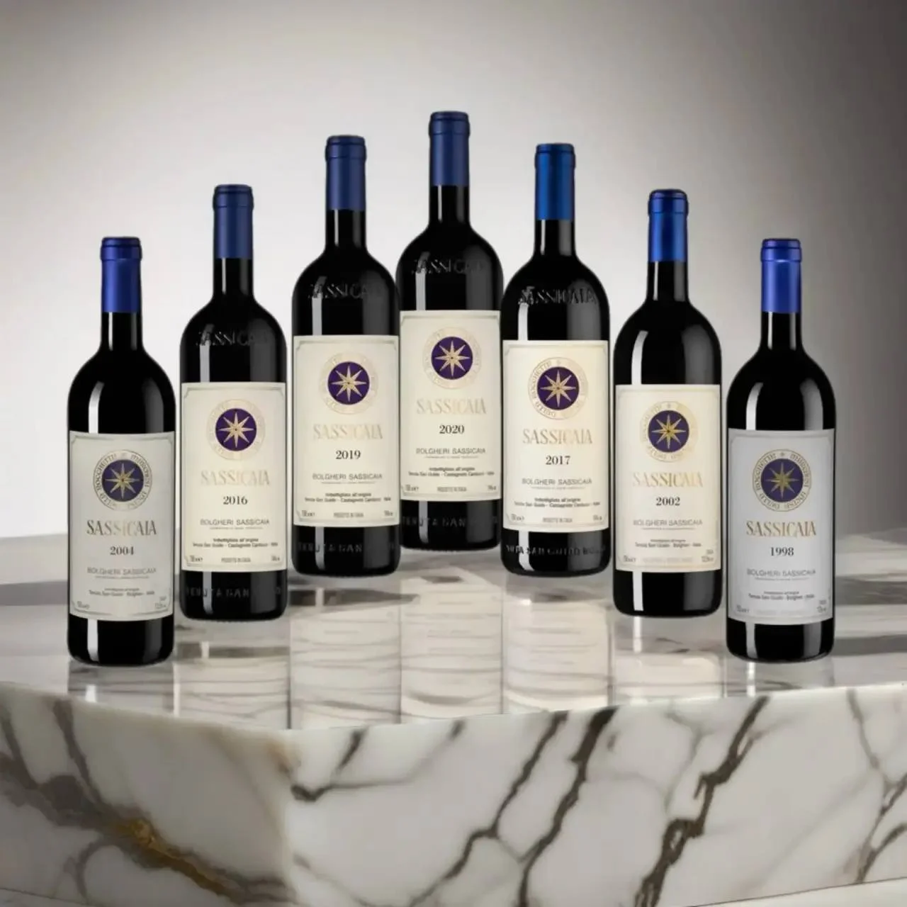 Вертикальная дегустация Sassicaia