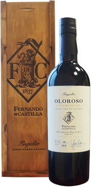 Херес Fernando de Castilla Singular Oloroso Excepcional wooden box  375 мл