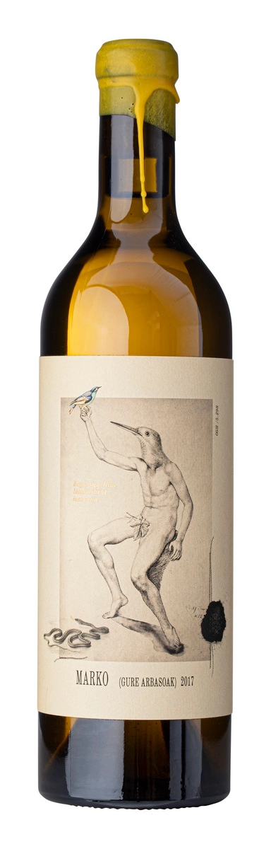 Вино OXER BASTEGIETA ZENIGAONAINDIA  Marko Gure Arbasoak DO Bizkaiko Txacolina  2022 750 мл 13,5 %