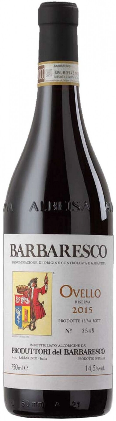 Вино Produttori del Barbaresco Barbaresco Riserva Ovello DOCG Продуттори дель Барбареско Барбареско Ризерва Овелло  2017 750 мл