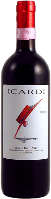 Вино Piemont Barbera d'Asti DOCG Icardi Tabaren Пьемонт Барбера д`Асти ДОКГ Икарди Табарен 2017 750 мл