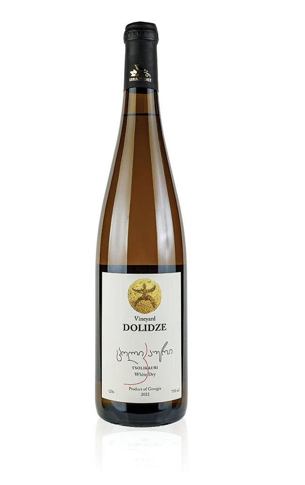 Вино  Dolidze Vineyard  Tsolikauri   2023  750 мл   13,5%