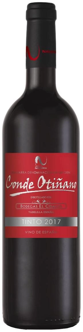 Вино Bodegas El Cidacos Conte Otinano Tinto DO Navarra   2017 750 мл