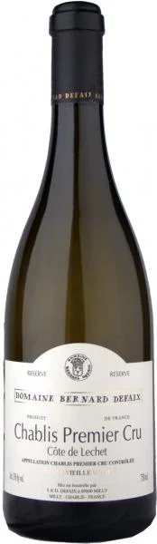 Вино Domaine Bernard Defaix  Chablis Premier Cru Сôte de Léchet Réserve Шабли Премье Крю Кот де Леше Резерв  0.75