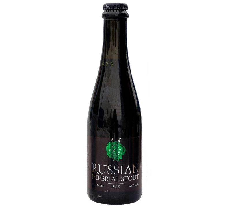 Пиво Konix Russian Imperial Stout/Коникх "Русский Имперский Стаут Б2" 375 мл