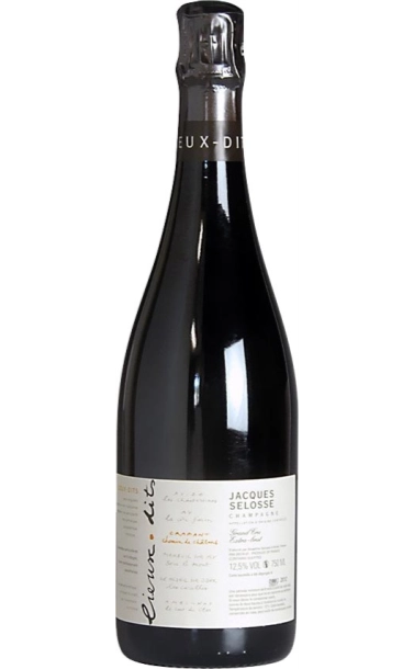 Шампанское white brut  Jacques Selosse Lieux Dits Chemin de Chalons  750 мл