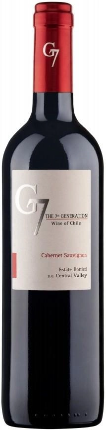 Вино G7 Cabernet Sauvignon Loncomilla Valley Vina Carta Vieja Джи 7 Каберне Совиньон Лонкомилла Вэлли Винья Карта Вьеха 2020 750 мл