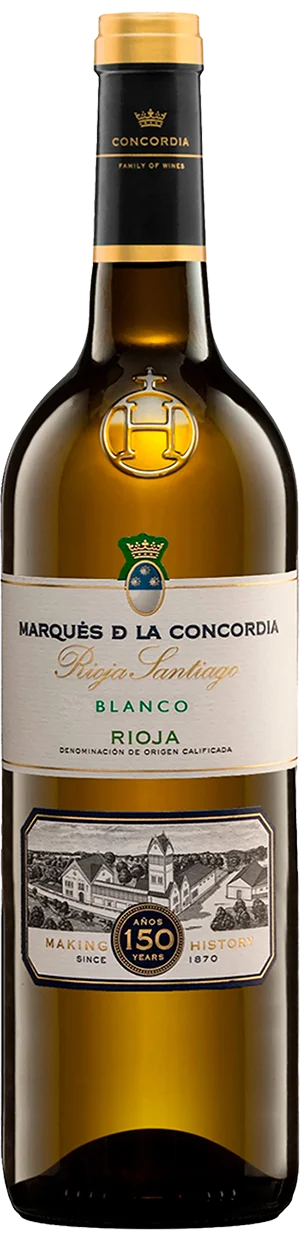 Вино Marques de la Concordia Rioja Santiagо Blanco 750 мл 12,5%