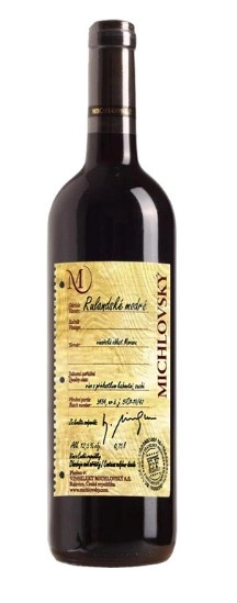 Вино Vinselekt Michlovsky Rulandske modre kabinet 750 мл