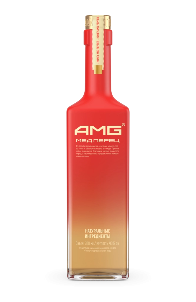 Настойка  Фортуна АМГ  Медовая с перцем  700 мл