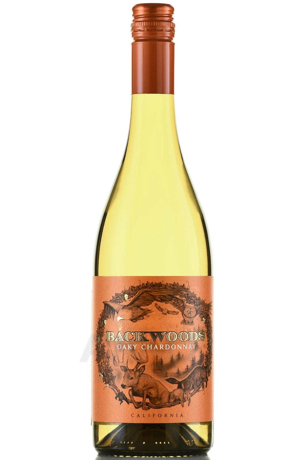 Вино Backwoods Oaky Chardonnay  2022  750 мл