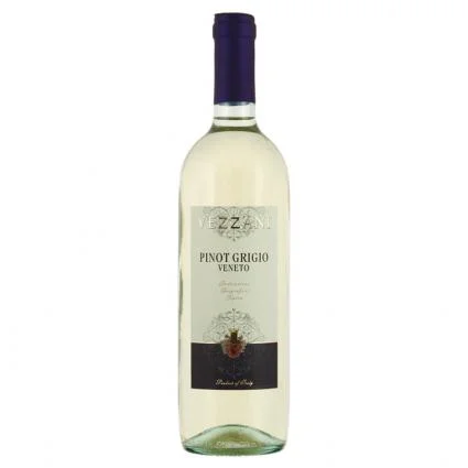 Вино Vezzani  Pinot Grigio Veneto Веццани Пино Гриджио Венето 2016 750 мл