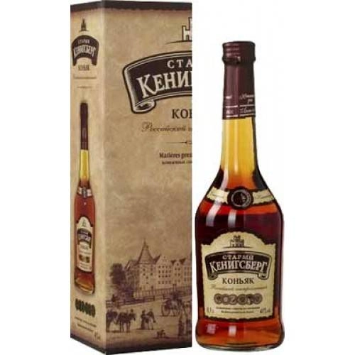Коньяк  Старый Кенигсберг  5-летний  в п/у 500 мл