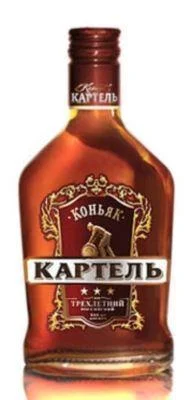 Коньяк  Картель 3*  250 мл