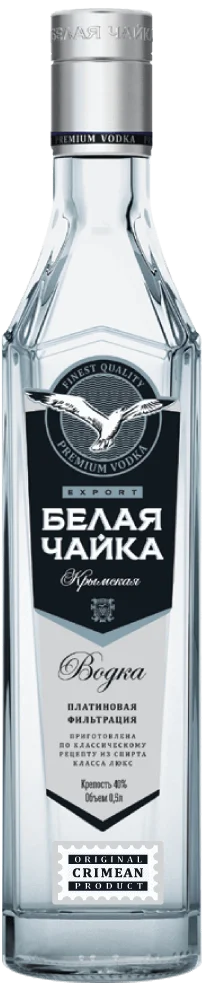 Водка  Изюмовъ  Белая Чайка  Платиновая фильтрация  500 мл