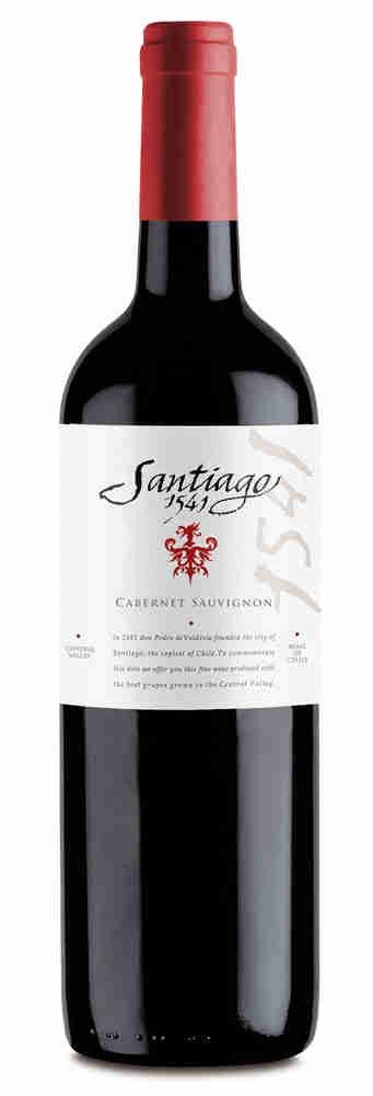 Вино TiB Santiago 1541 Cabernet Sauvignon ТиВ Сантьяго 1541 Каберне-Совиньон 2017 750 мл