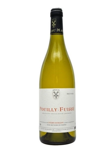 Вино   Julien Guillot  Pouilly Fuisse   Жюльен Гийо  Пуи Фуссе  2017 750 мл