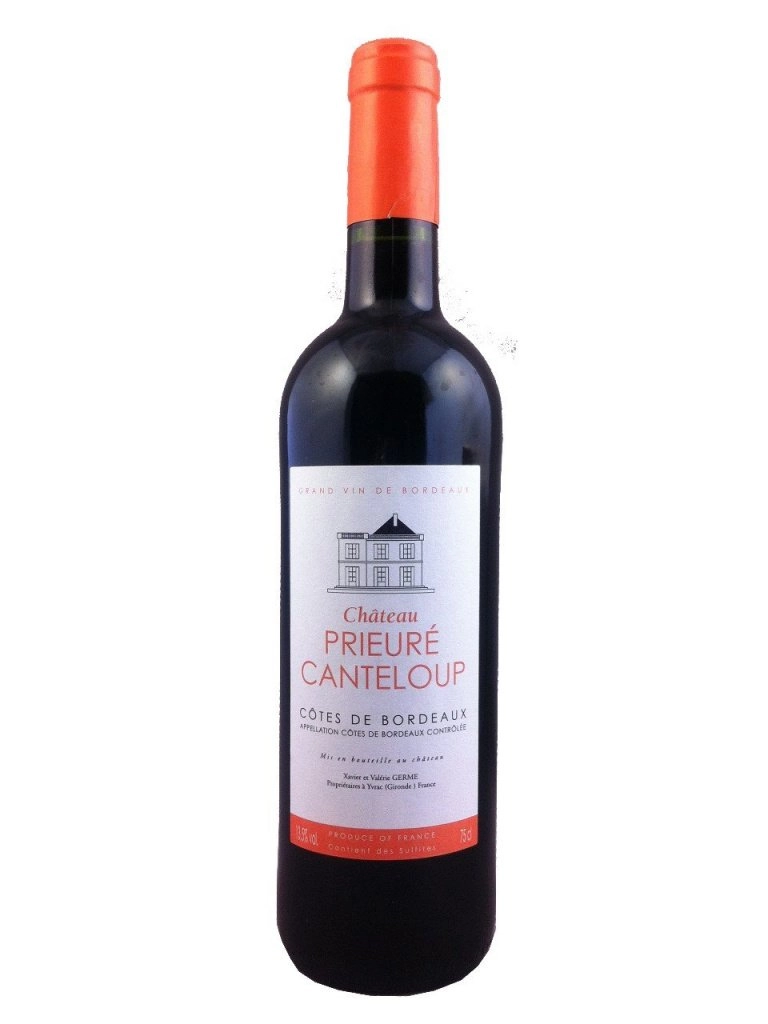 Вино Chateau Prieure Canteluop Cotes de Bordeaux AOC    750 мл