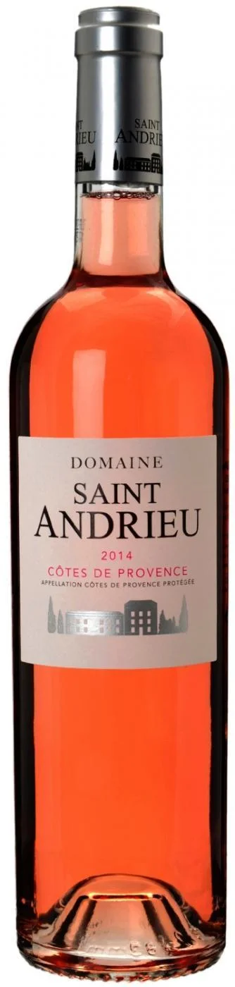 Вино Domaine Saint Andrieu, Rose, Cotes de Provence AOP  Домен Сент Андриё, Розе, Кот де Прованс, 2015 750 мл