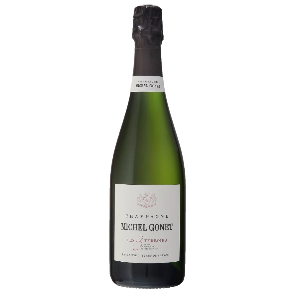 Шампанское Michel Gonet  Les 3 Terroirs Blanc de Blancs Extra Brut AOC  750 мл  12,5%