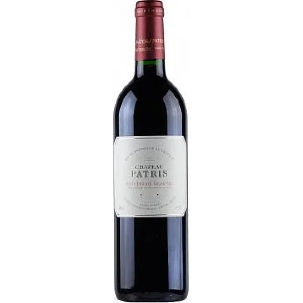 Вино Chateau Patris Saint Emilion Grand Cru AOC Шато Патрис 1996 6000 мл