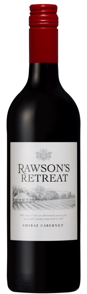 Вино Rawson's Retreat Shiraz Cabernet Роусонc Ритрит Шираз Каберне 2019 750 мл