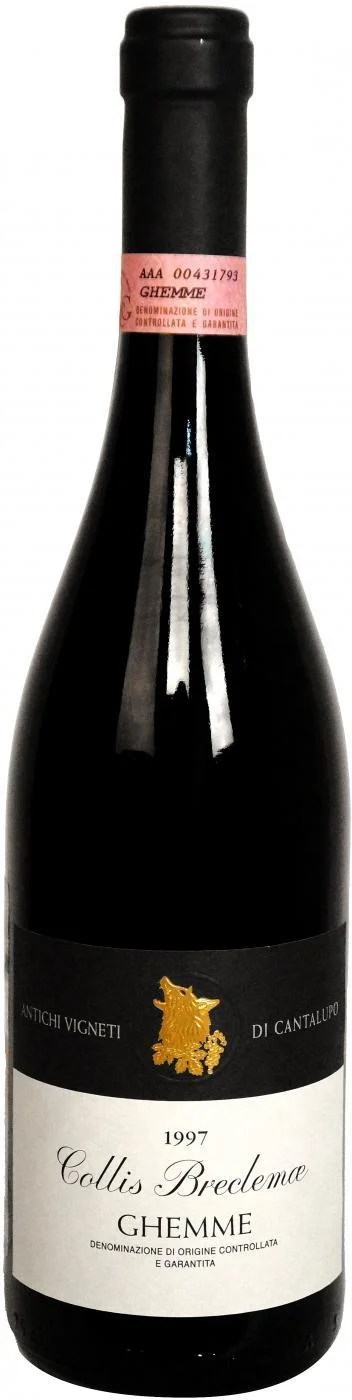 Вино Antichi Vigneti di Cantalupo Collis Breclemae Ghemme DOCG Коллис Бреклемае 1997  750 мл